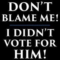 Don't Blame Me I Didn't Vote For Him Bucket Hat