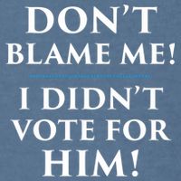 Don't Blame Me I Didn't Vote For Him Garment-Dyed Sweatshirt