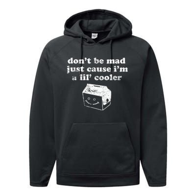 DonT Be Made Just Cause IM A Lil Cooler Performance Fleece Hoodie