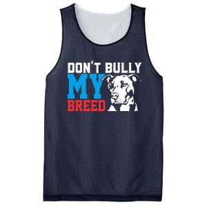 DonT Bully My Breed Dog Lover Mesh Reversible Basketball Jersey Tank