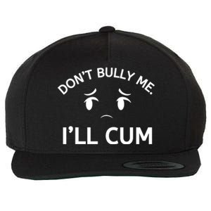 Don’t Bully Me. I’ll Cum Wool Snapback Cap