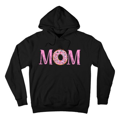 Donut Birthday Mom Family Donut Birthday Hoodie