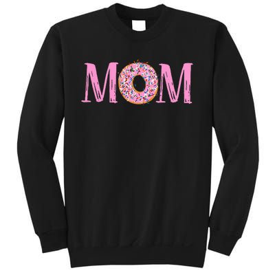 Donut Birthday Mom Family Donut Birthday Sweatshirt