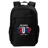 DonT Blame Me I Voted For Trump Slogan Backpack
