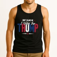 DonT Blame Me I Voted For Trump Slogan Tank Top