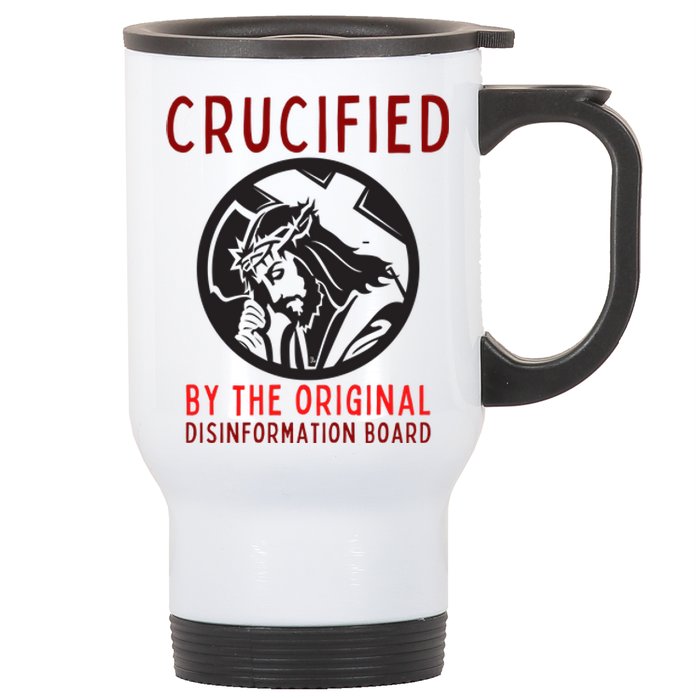 Disinformation Board Ministry Of Truth Censorship Stainless Steel Travel Mug