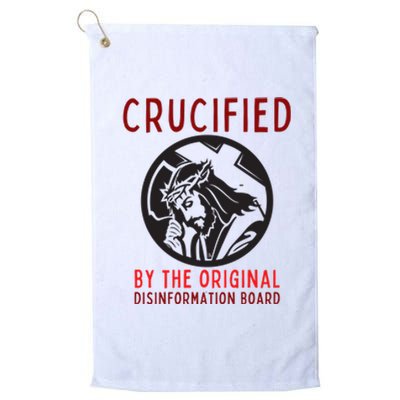 Disinformation Board Ministry Of Truth Censorship Platinum Collection Golf Towel