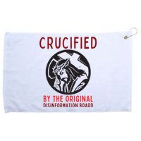 Disinformation Board Ministry Of Truth Censorship Grommeted Golf Towel