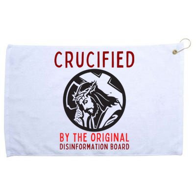 Disinformation Board Ministry Of Truth Censorship Grommeted Golf Towel