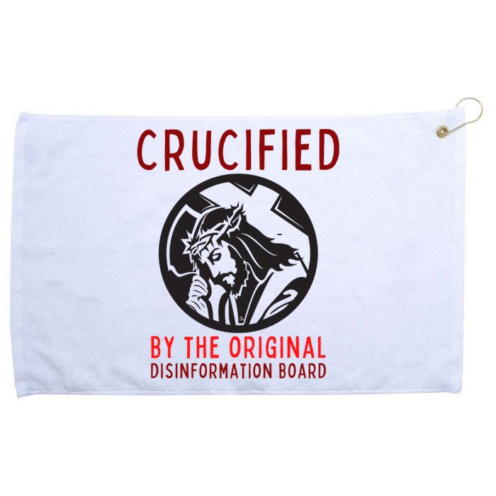 Disinformation Board Ministry Of Truth Censorship Grommeted Golf Towel