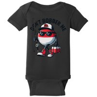 Dont Bobber Me Fishing Funny Quote Humor Baby Bodysuit