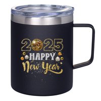 Disco Ball Matching 12oz Stainless Steel Coffee Mug