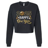Disco Ball Matching Cropped Pullover Crew