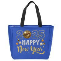 Disco Ball Matching Zip Tote Bag