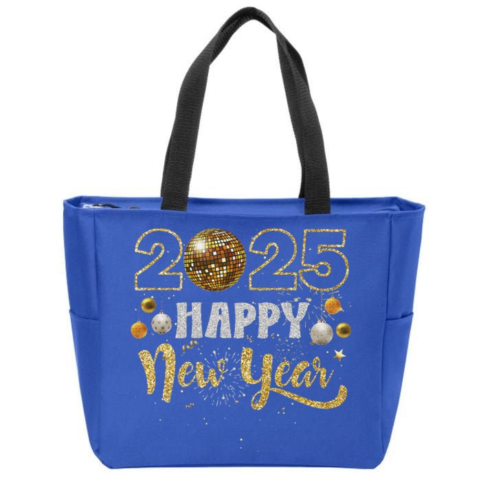 Disco Ball Matching Zip Tote Bag