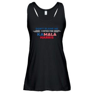 DonT Blame Me I Voted For Kamala Harris 2024 Ladies Essential Flowy Tank