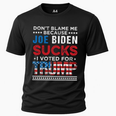 DonT Blame Me Cuz Joe Biden Sucks I Voted For Trump 2024 Performance Shirt