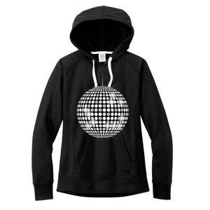 Disco Ball Music Lovers Women's Fleece Hoodie