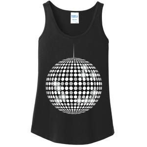 Disco Ball Music Lovers Ladies Essential Tank