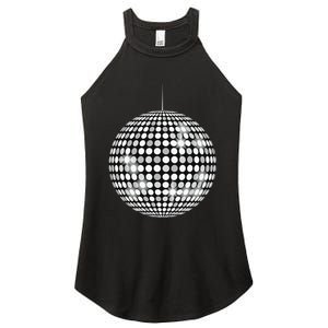 Disco Ball Music Lovers Women's Perfect Tri Rocker Tank