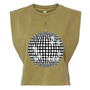 Disco Ball Music Lovers Garment-Dyed Women's Muscle Tee