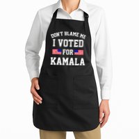 Dont Blame Me I Voted For Kamala Harris Distressed Apron