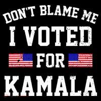 Dont Blame Me I Voted For Kamala Harris Distressed Mesh Reversible Basketball Jersey Tank