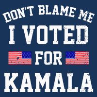 Dont Blame Me I Voted For Kamala Harris Distressed Infant Baby Jersey Bodysuit