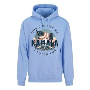 DonT Blame Me I Voted For Kamala Pro Harris Supporter Unisex Surf Hoodie