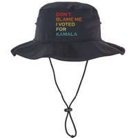 DonT Blame Me I Voted For Kamala Pro Harris Supporter Legacy Cool Fit Booney Bucket Hat