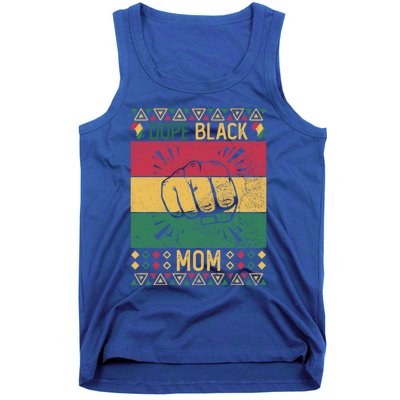 Dope Black Mom Wife Black History Month Mothers Gift Tank Top