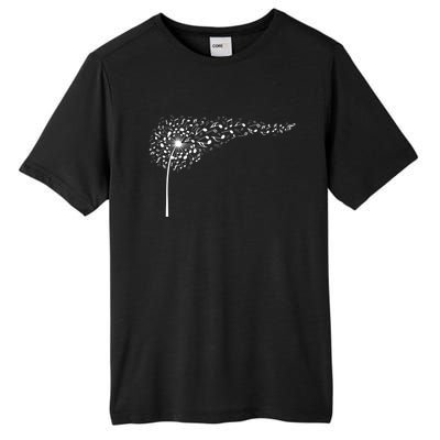 Dandelion Blowing Music Notes Cute Christmas Gift Great Gift Tall Fusion ChromaSoft Performance T-Shirt