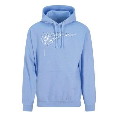 Dandelion Blowing Music Notes Cute Christmas Gift Great Gift Unisex Surf Hoodie