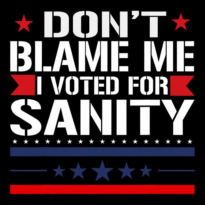 DonT Blame Me I Voted For Sanity Mousepad