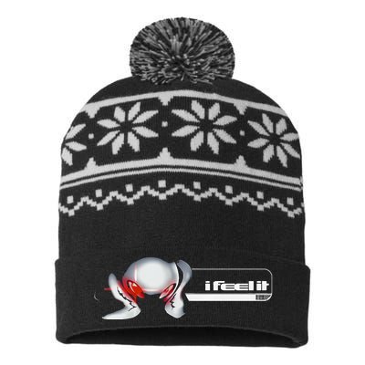 Djo Bean Monster I Feel It USA-Made Snowflake Beanie