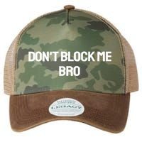 Don't Block Me Bro Legacy Tie Dye Trucker Hat