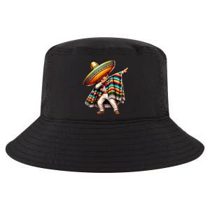 Dabbing Boy Mexican Poncho Cinco De Mayo Cool Comfort Performance Bucket Hat