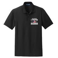 Dont Blame Me I Voted For Harris Dry Zone Grid Polo