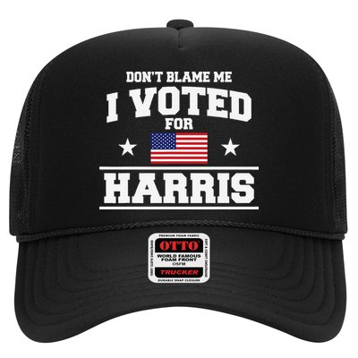 Dont Blame Me I Voted For Harris Trucker Hat