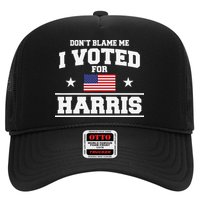 Dont Blame Me I Voted For Harris Trucker Hat