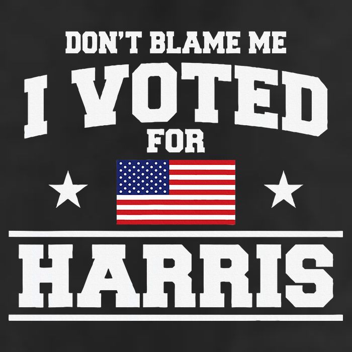 Dont Blame Me I Voted For Harris Golf Towel