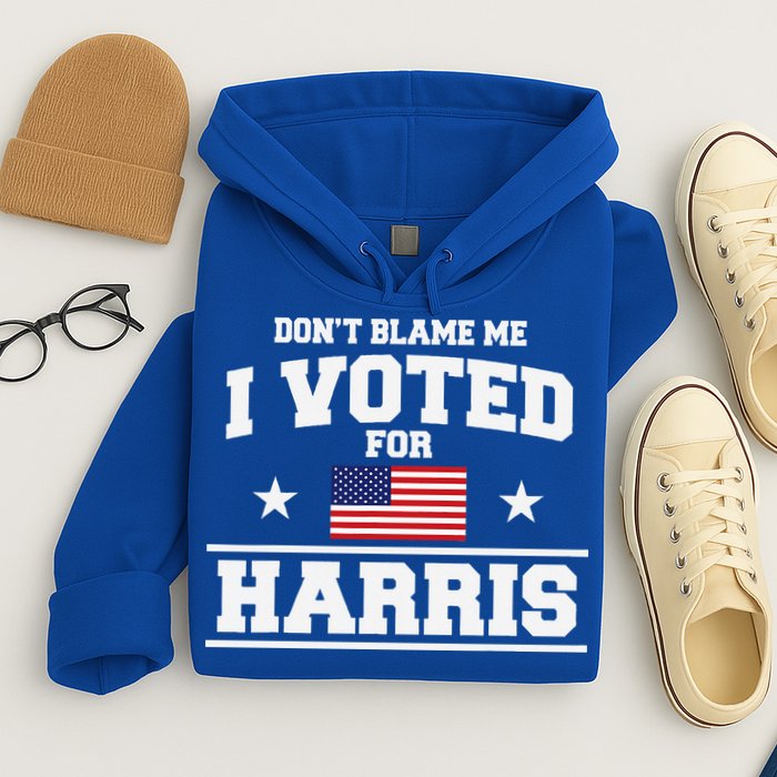 Dont Blame Me I Voted For Harris Hoodie