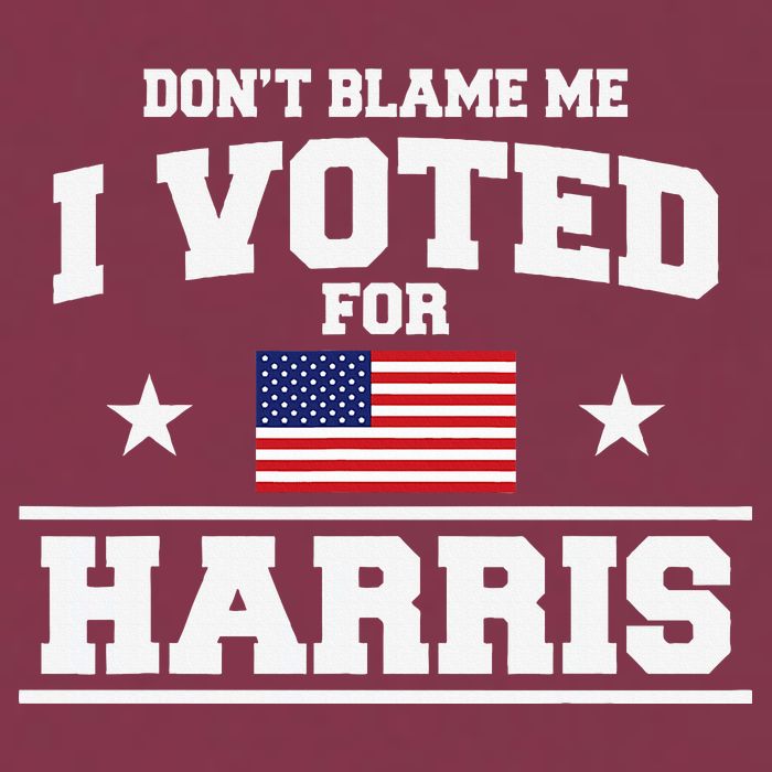 Dont Blame Me I Voted For Harris 16oz Travel Tumbler