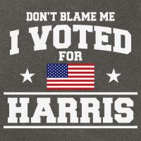 Dont Blame Me I Voted For Harris Cotton Canvas Backpack