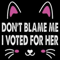 DonT Blame Me I Voted For Her Funny Mousepad