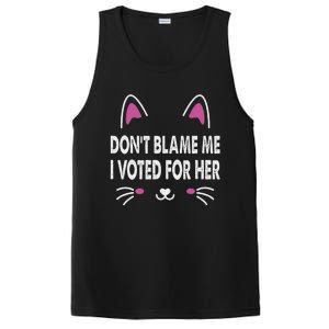 DonT Blame Me I Voted For Her Funny PosiCharge Competitor Tank