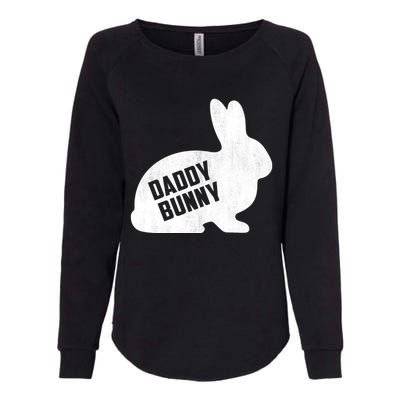 Daddy Bunny Matching Father Dad Papa Easter Day Gift Womens California Wash Sweatshirt