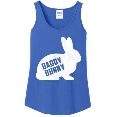 Daddy Bunny Matching Father Dad Papa Easter Day Gift Ladies Essential Tank