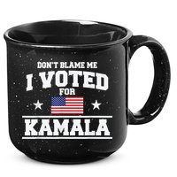 DonT Blame Me I Voted For Kamala Pro Harris Supporter 15oz Campfire Ceramic Mug