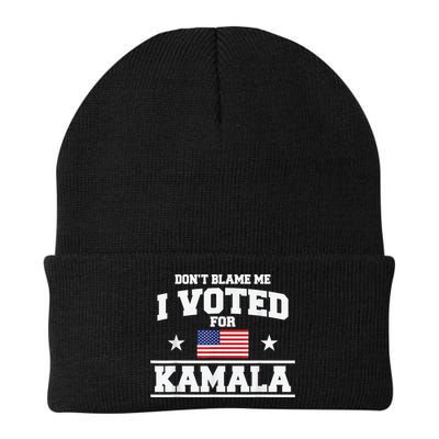 DonT Blame Me I Voted For Kamala Pro Harris Supporter Beanie